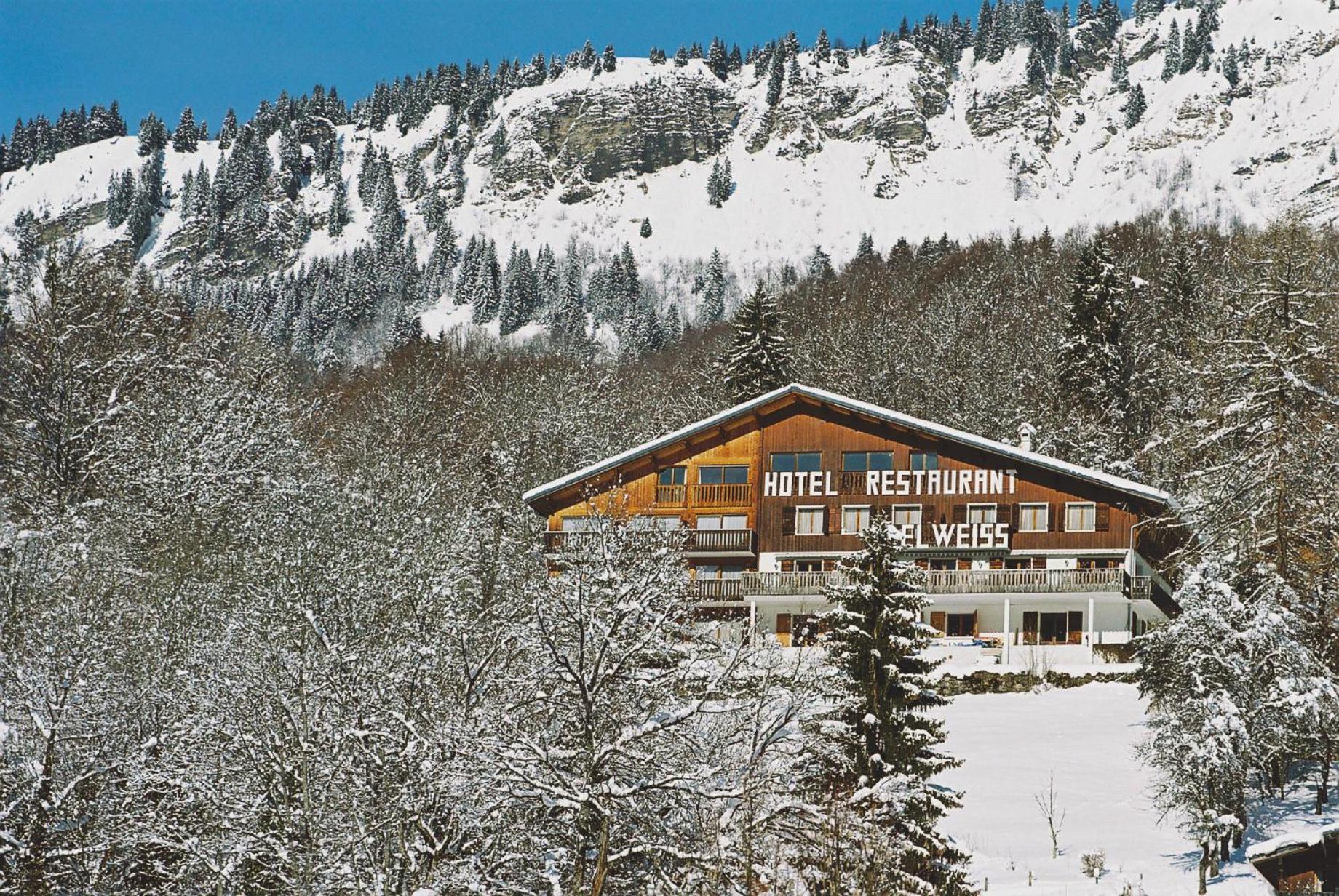 Edelweiss Hotel Samoëns Buitenkant foto